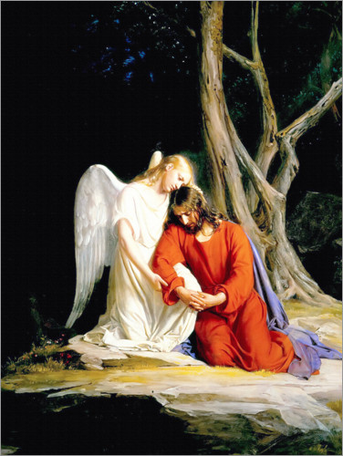 Plakat Kristus i Gethsemane have