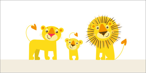 Plakat Family Lionheart I