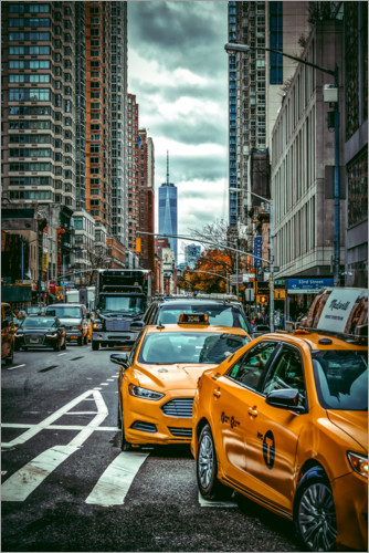 Plakat Rush Hour in New York City