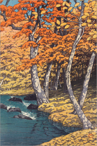 Plakat Autumn at Oirase