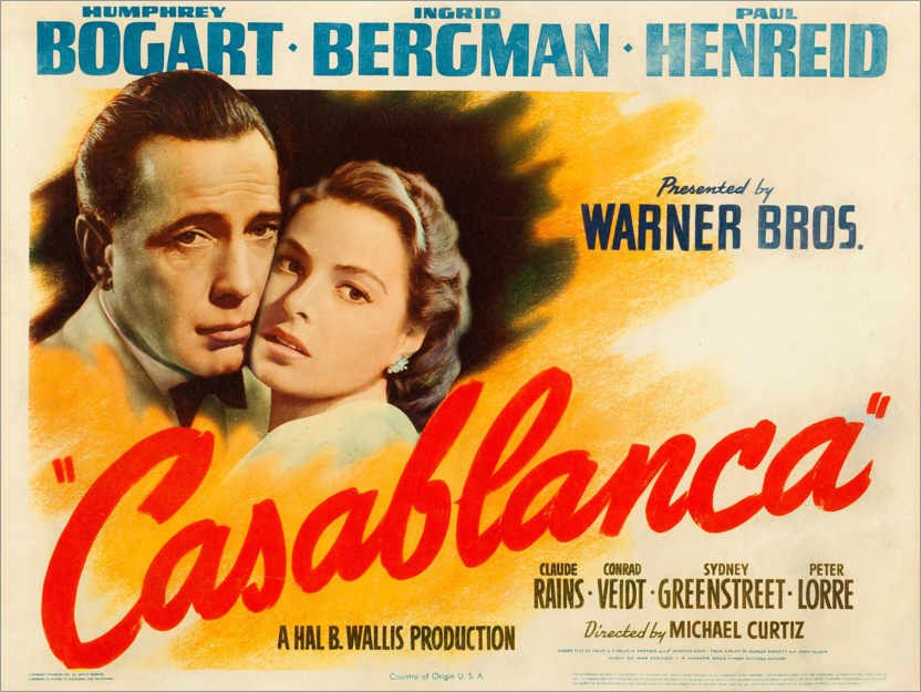 Plakat Casablanca