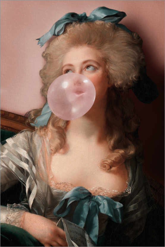 Plakat Bubblegum princess