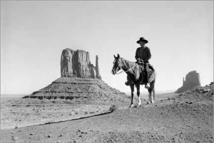 Lærredsbillede  Navajo in Monument Valley