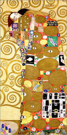Print på skumplade  The Tree of Life - Gustav Klimt