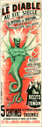 Plakat  The Devil in the 19th Century (French) - Albert Guillaume
