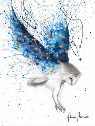 Akrylbillede  The Spirit Owl - Ashvin Harrison