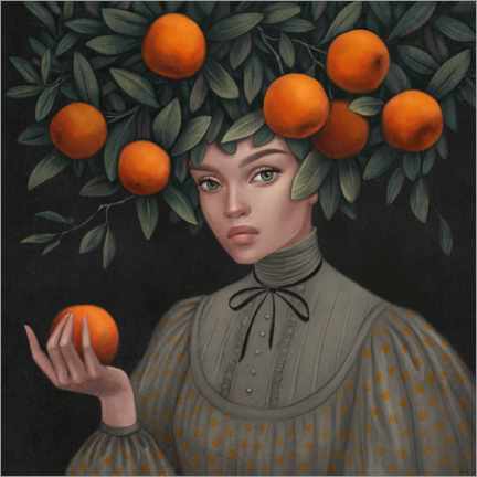 Plakat Orange Garden