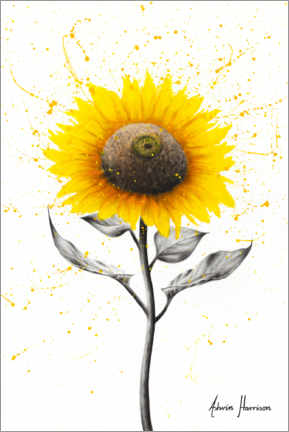 Lærredsbillede  Sunflower Celebration - Ashvin Harrison