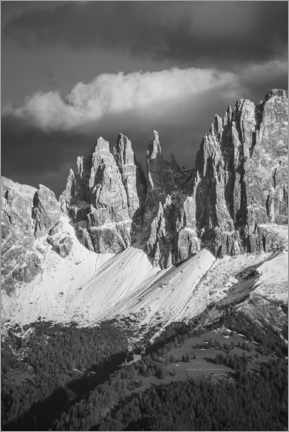 Plakat  Vajolet towers, Dolomites - Gerhard Wild