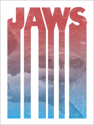 Plakat  Jaws - Dødens gab