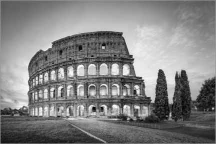 Plakat  Colosseum in Rome - Jan Christopher Becke