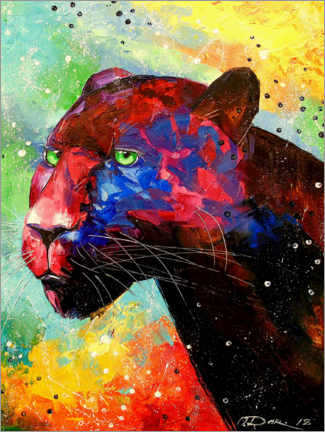 Akrylbillede  Panther - Olha Darchuk