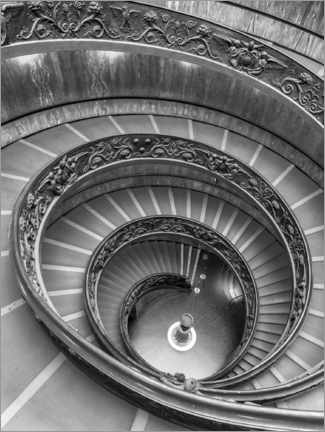 Plakat The Roman Spiral Staircase