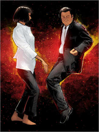 Plakat Pulp Fiction Dancing