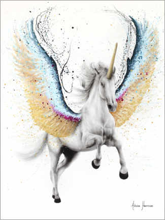 Lærredsbillede  Whimsical Unicorn - Ashvin Harrison