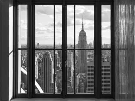 Akrylbillede  Empire State Building in Midtown Manhattan - Jan Christopher Becke