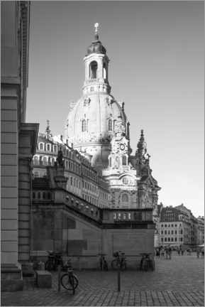 Lærredsbillede  Frauenkirche Dresden - Jan Christopher Becke