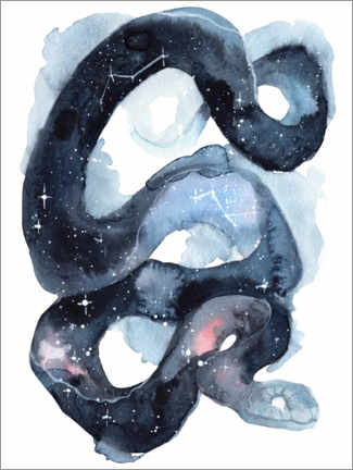 Plakat  Constellation Snake - Déborah Maradan