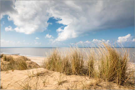 Plakat Wind and clouds on Sylt