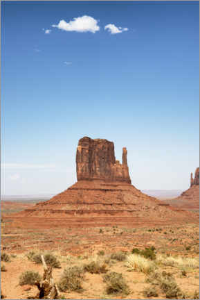 Lærredsbillede  American West - Awesome Monument Valley - Philippe HUGONNARD