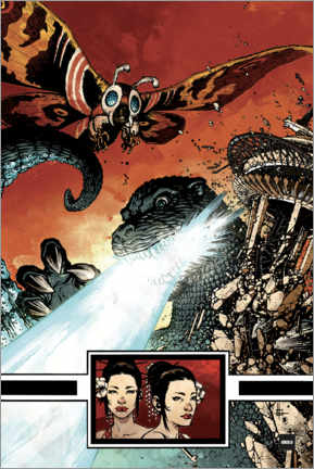 Plakat  Godzilla, Mothra and the Shobijin