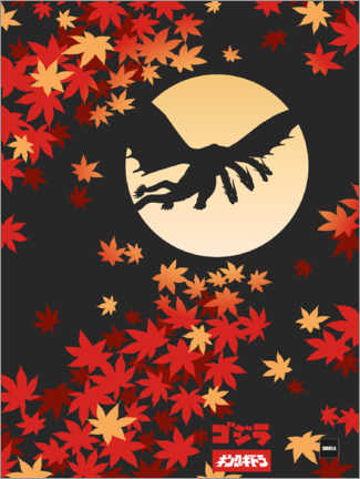 Plakat  King-Ghidorah Autumn