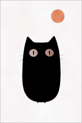 Plakat  The Cat - KUBISTIKA