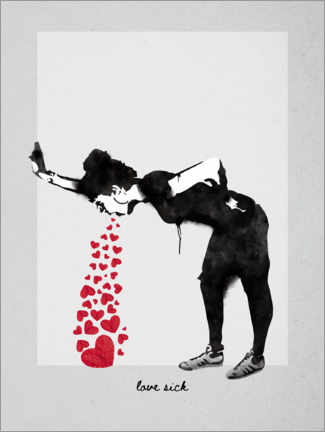 Plakat  Banksy - Love Sick