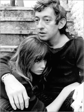 Plakat Jane Birkin and Serge Gainsbourg, 1970