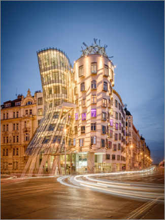Plakat  Dancing House in Prague - Michael Valjak