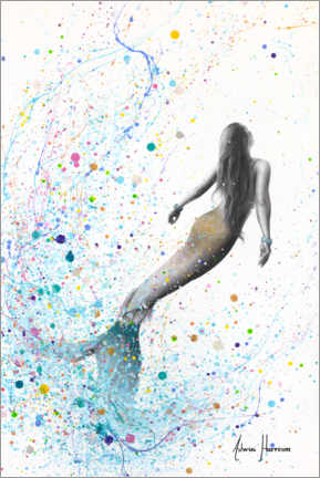 Selvklæbende plakat  The Ocean Dreamer - Ashvin Harrison