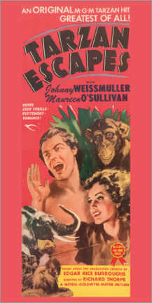Plakat  Tarzan Escapes
