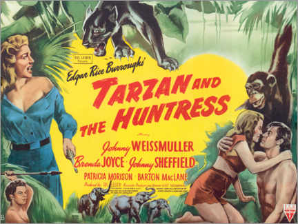 Lærredsbillede  Tarzan and the Huntress