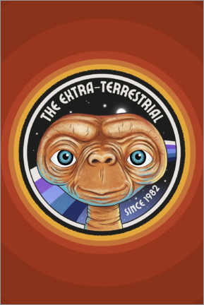 Selvklæbende plakat  E.T. - Since 1982