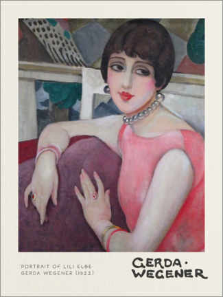 Plakat Portrait of Lili Elbe