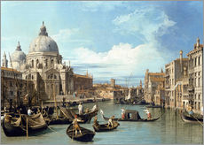 Galleritryk  The Entrance to the Grand Canal, Venice - Bernardo Bellotto (Canaletto)