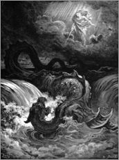 Galleritryk  The Destruction of Leviathan - Gustave Doré