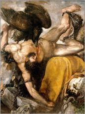 Galleritryk  Prometheus - Tiziano Vecellio