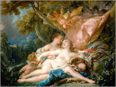 Plakat  Callisto and Jupiter - François Boucher