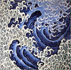 Galleritryk  Masculine Waves (Onami) - Katsushika Hokusai