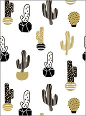 Galleritryk  Cacti pattern