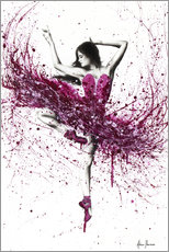 Lærredsbillede  Royal Rubellite Ballerina - Ashvin Harrison