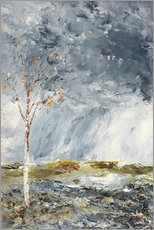 Akrylbillede  The Birch Tree I (Autumn) - August Johan Strindberg