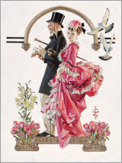 Plakat  Blomsterhandleren - Joseph Christian Leyendecker
