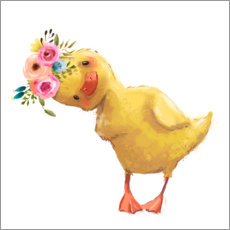 Lærredsbillede  Spring chick - Eve Farb