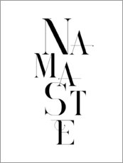 Lærredsbillede  Namaste - Andrea Haase