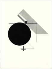 Print på skumplade  Kestner folder, sheet 2 - El Lissitzky