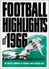 Plakat  Football Highlights 1966 - Advertising Collection
