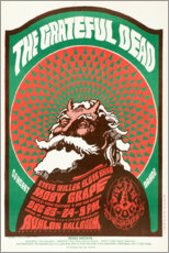 Print på aluminium  Grateful Dead Concert 1966 - Vintage Entertainment Collection