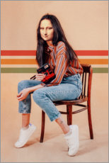 Akrylbillede  Retro Mona - Jonas Loose